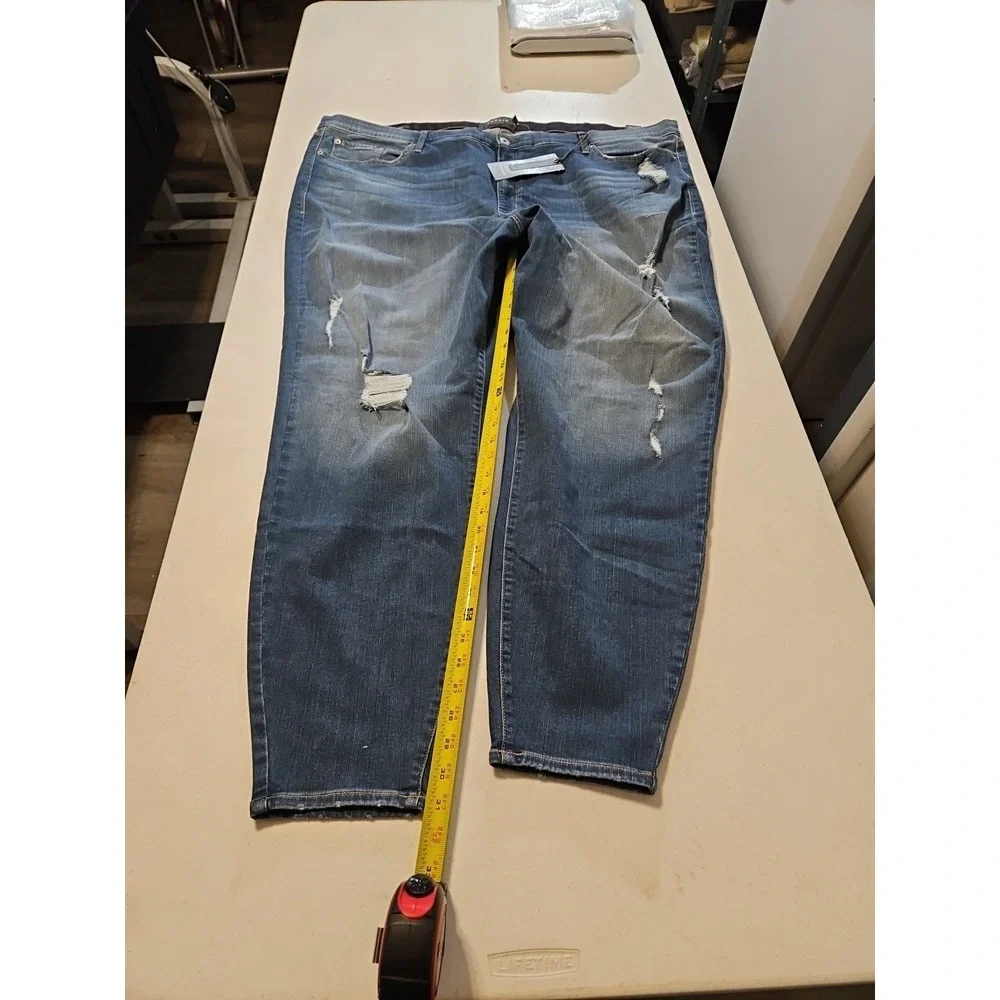 Torrid Premium Sky Hi Skinny Jeans Size 30XTPlus‎ Size Denim Stretch NWT (A1011)